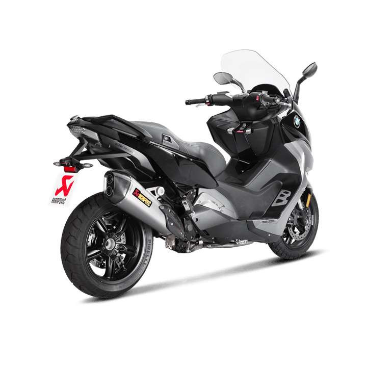 Silencieux homologué Akrapovic Titane/Carbone BMW C650 SPORT