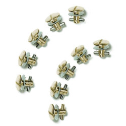 Kit 10 vis rapides + rondelles pour bottes Sidi SRS/SMS