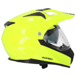 Casque moto enduro Acerbis FLIP 22.06 JAUNE 2
