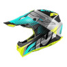 Casque moto cross Givi 60.1 FRESH Noir/Bleu