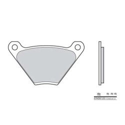 BREMBO organic brake pads 07HD0105
