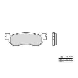 Brake plates sinter Brembo 07043XS