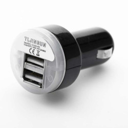 Dual 2A SW-Motech USB ports on cigarette-lighter socket