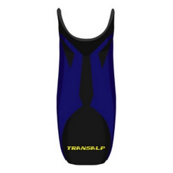 Housse de selle Bagster (2154C) Baltique/Noir/Lettres Jaunes Honda TRANSALP 650 04-07