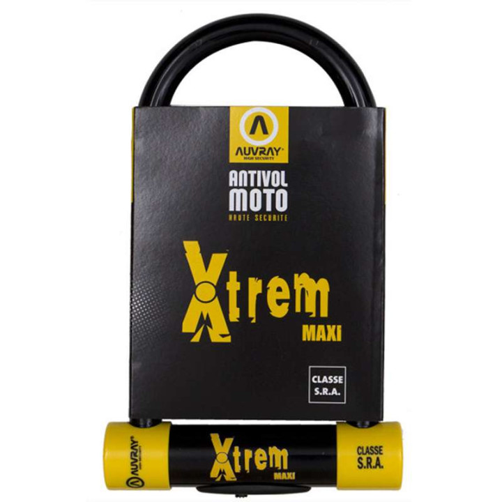 Antivol moto SRA U AUVRAY XTREM MAXI 110x230