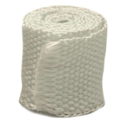 Bande d'échappement Acousta-fil BLANC 50mm x 7,5m 550°C