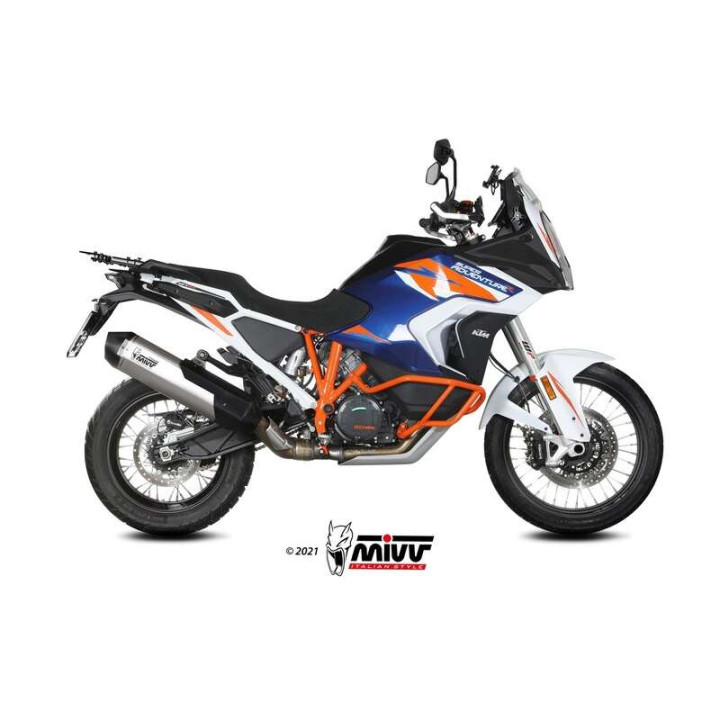 Silencieux homologué Mivv SPEED EDGE Titane (KT.027.LRT) KTM Super Adventure R/S/T