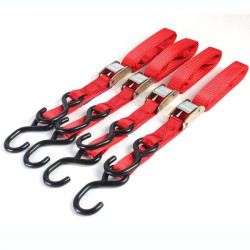 Sangles autolock (x4) Bike It 1,8m x 25mm