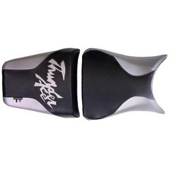Housse de selle Bagster (2044E) Noir/Argent/Lettres Argent Yamaha YZF1000 THUNDER ACE 98
