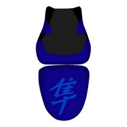 Housse de selle Bagster (2105X) Bleu/Noir Mat/Lettres Ciel Suzuki GSX1300R Hayabusa 07