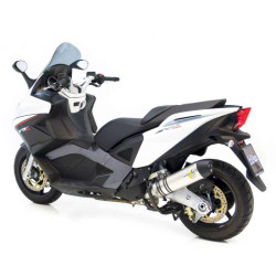 Demi-ligne homologuée LeoVince SBK LV One Inox SRV850 / GP800 2