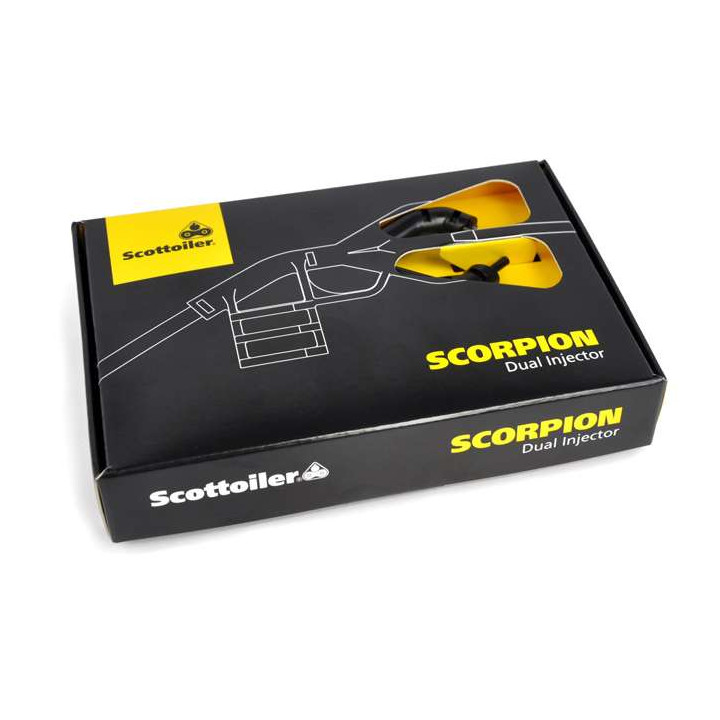Injecteur double embout Scottoiler
