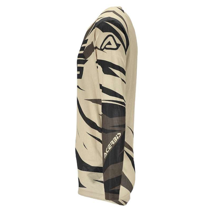 Acerbis J-WINDY FOUR VENTED BEIGE motocross jersey