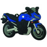 Bike It Yamaha FZ6 FAZER motorcycle key ring