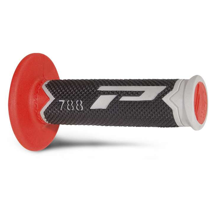Poignées moto cross ProGrip 788 (base grise)