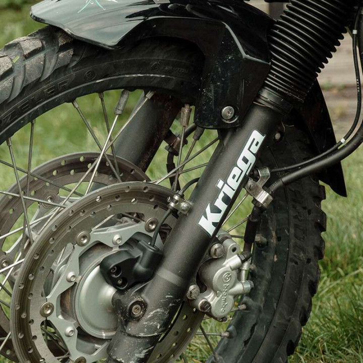 Stickers Kriega White 36x146mm