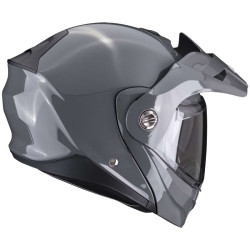 Casque moto modulable Scorpion ADX-2 SOLID GRIS 2