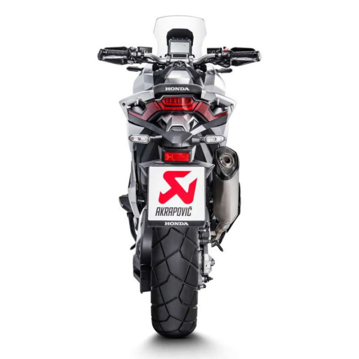 Silencieux homologué Akrapovic Titane/Carbone Honda X-ADV
