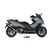 Ligne complète Mivv SPEED EDGE Inox noir (O.009.LRB) Kymco AK550