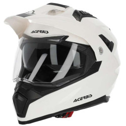 Casque moto enduro Acerbis FLIP 22.06 BLANC