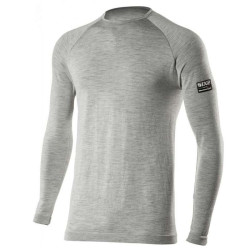 Thermal motorcycle jersey SIXS TS2 MERINOS GREY
