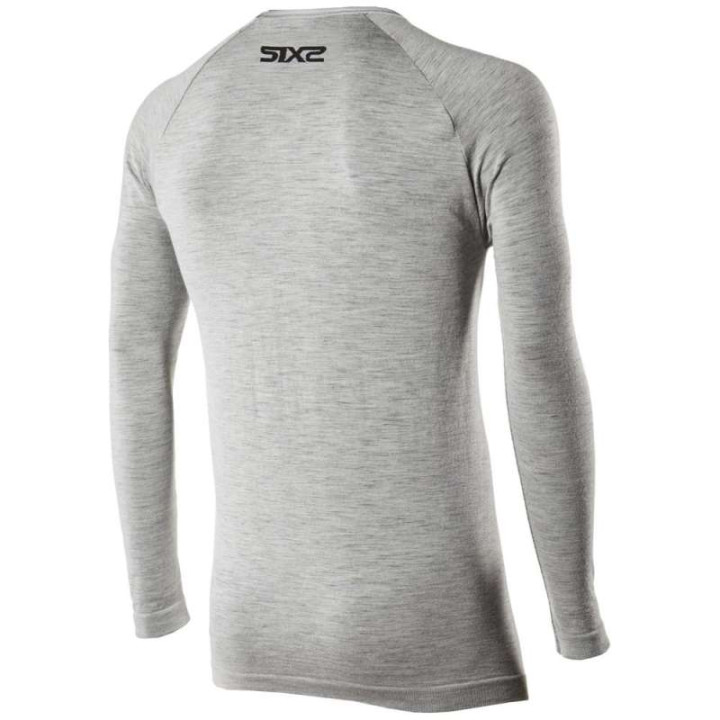 Maillot thermique moto SIXS TS2 MERINOS GREY