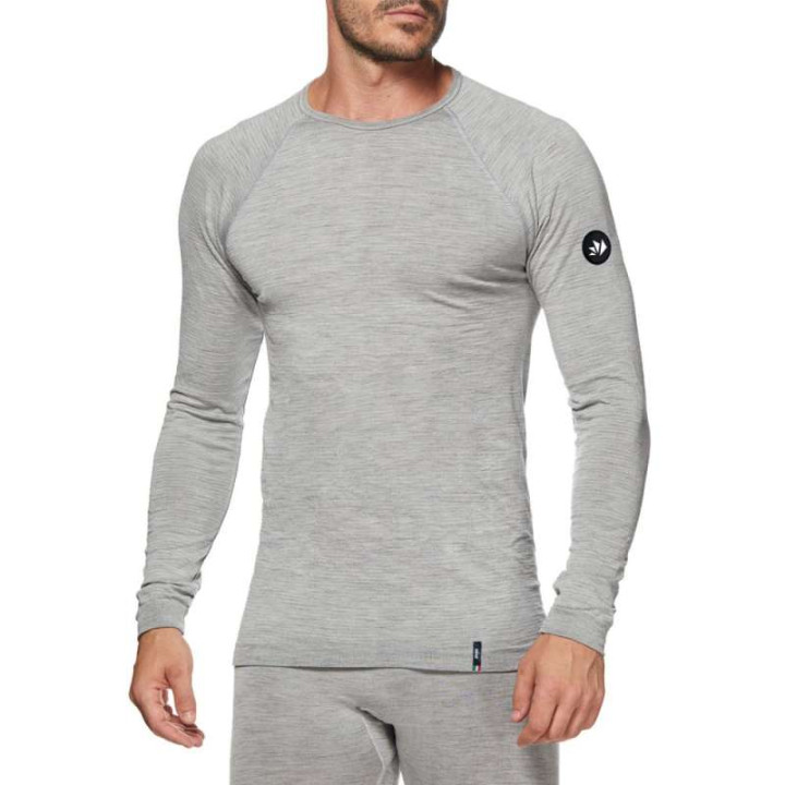 Maillot thermique moto SIXS TS2 MERINOS GREY