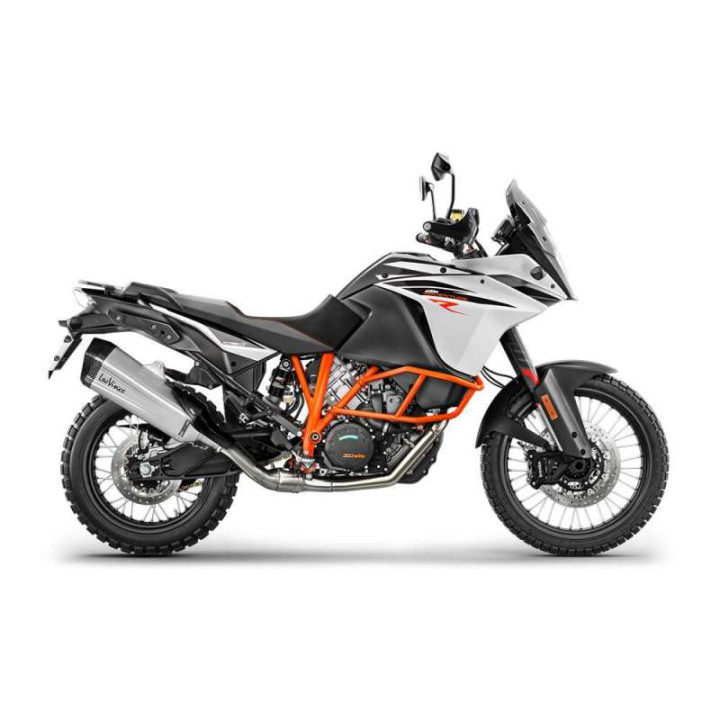 LeoVince LV-12 Inox approved muffler (15300) KTM Adventure/Super Aventure