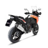 LeoVince LV-12 Inox approved muffler (15300) KTM Adventure/Super Aventure
