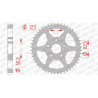 AFAM steel crown 48 teeth not 530 type 92803 Harley Davidson XLH 883 4