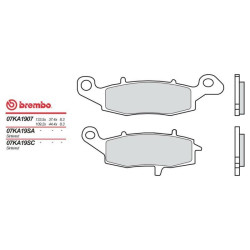 Motorcycle brake pads sinter Brembo 07KA19SA