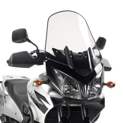 Bulle incolore +18cm Givi (D260ST) Suzuki V-Strom 650 04-11 et 1000 04-12