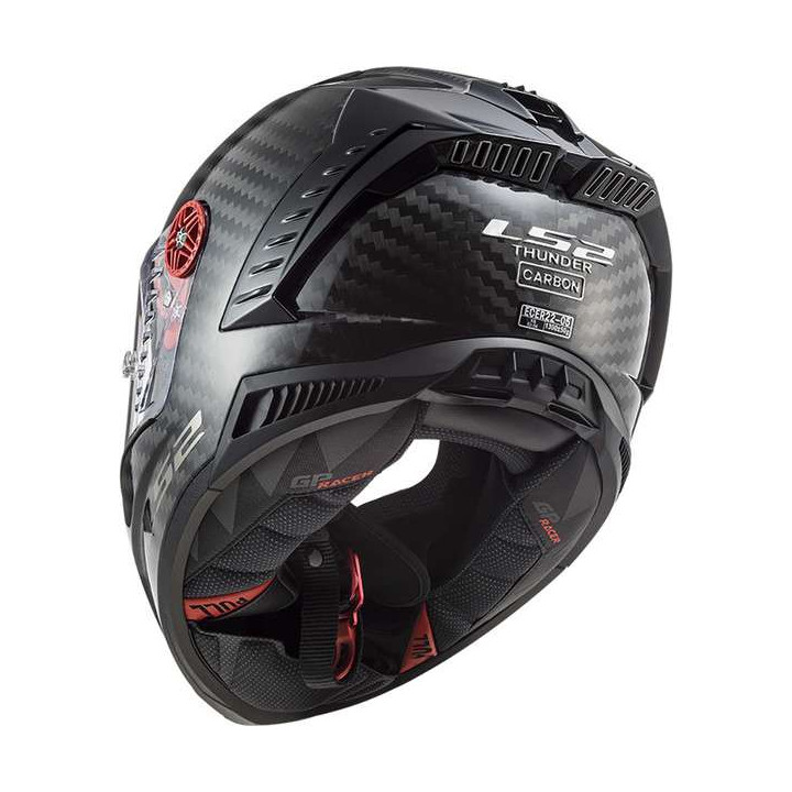 Casque moto LS2 FF805 THUNDER CARBON RACING FIM 22.06