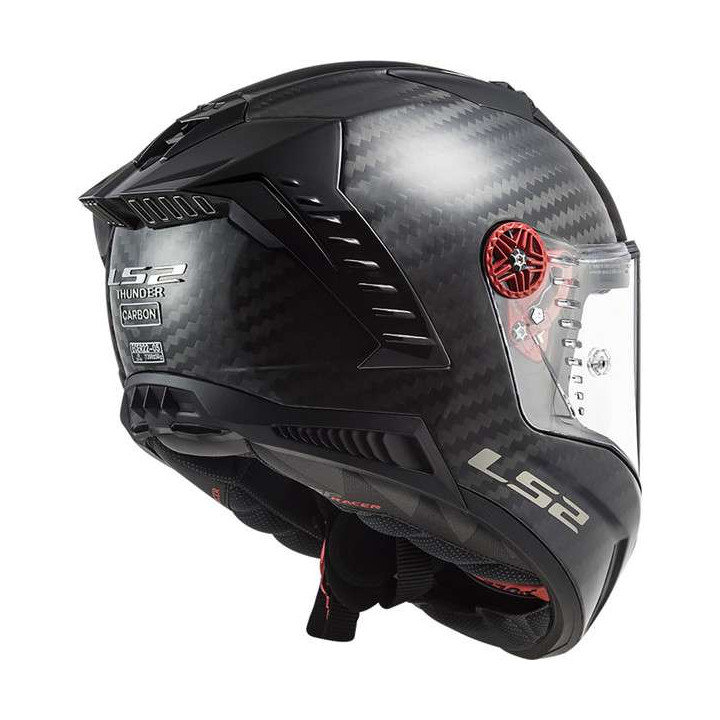 Casque moto LS2 FF805 THUNDER CARBON RACING FIM 22.06