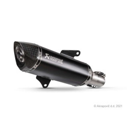 Silencieux homologué AKRAPOVIC Inox Honda Forza (S-H3SO8-HRSSBL)