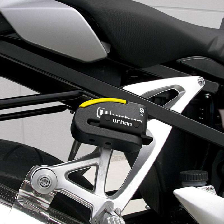 Support bloque disque moto URBAN K999 (tube carré)