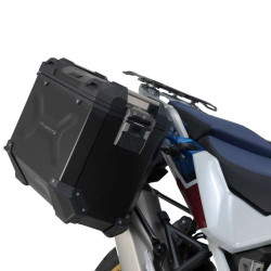 SW-Motech TraX ADVENTURE 45/37L Honda CRF1100L ADVENTURE SPORTS aluminum suitcase kit