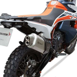 HP Corse 4-Track Inox approved muffler KTM 890 ADVENTURE