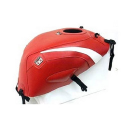Tapis de réservoir Bagster rouge/pointe blanche (1352F) Honda NSR 125