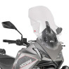 Bulle incolore Givi +15 cm D9350ST Moto Morini X-CAPE 649 2021-2024