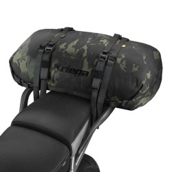 Motorcycle saddle bag Kriega ROLLPACK 40 MULTICAM BLACK