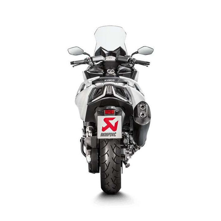 Silencieux homologué Akrapovic Inox KYMCO AK550
