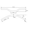 Puig Medium motorcycle handlebars (7493) 28mm