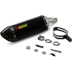 AKRAPOVIC CARBONE muffler Kawasaki Z300/Z250/Ninja/Ninja 250SL (S-K3SO1-ZC)