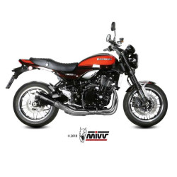 Silencieux homologué Mivv GP PRO Inox noir (K.046.LXBP) Kawasaki Z900RS 18- 2