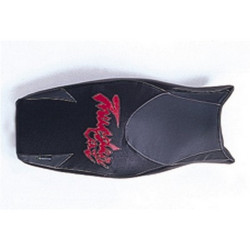 Housse de selle Bagster (2039A) Noir/Anthracite/Lettres Rouges Yamaha YZF600 THUNDER CAT 97