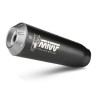 Ligne complète Mivv X-M1 Inox noir (E.007.LC4B) Benelli Leoncino 125
