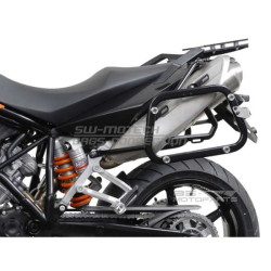 Supports latéraux SW-Motech QUICK-LOCK EVO pour KTM 990 SM/SMR/SMT et 950 SM 2