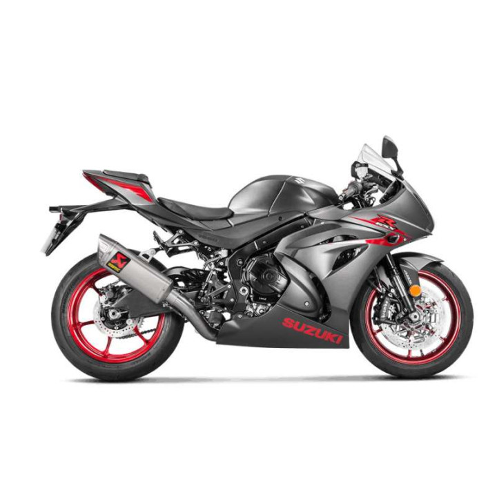 Complete Akrapovic RACING Titanium Suzuki GSX-R1000 17- line