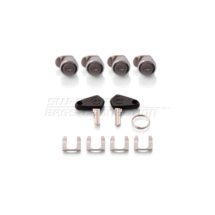 Kit valises alu SW-Motech TraX ADVENTURE Suzuki DL650 V-STROM 11-